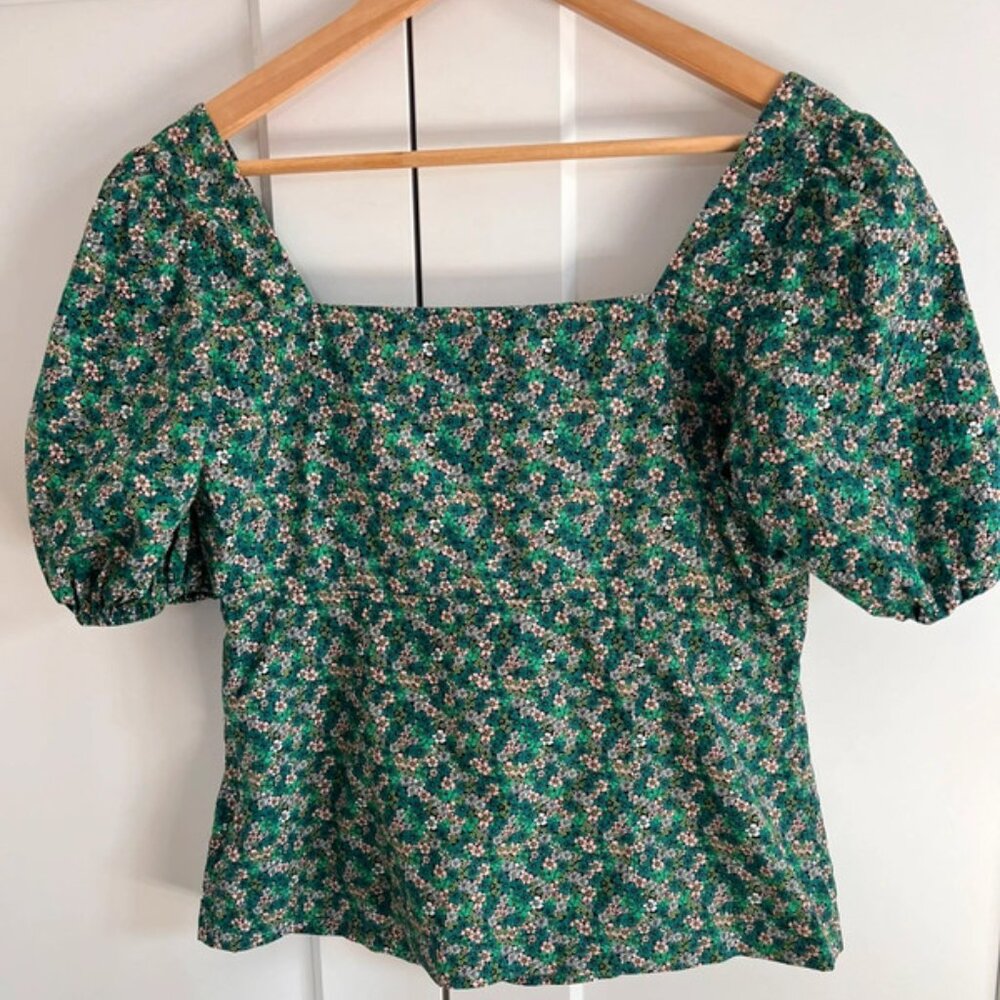 Oliver Bonas puff sleeve top